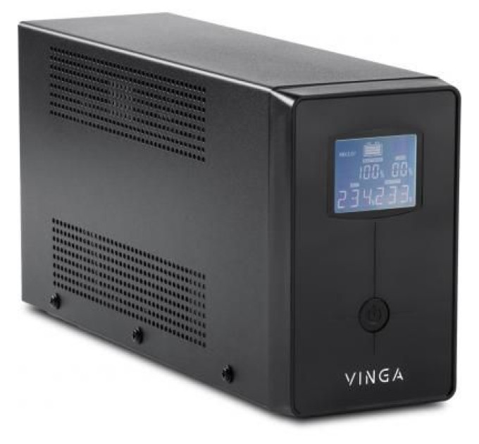 Vinga Пристрій безперебійного живлення Vinga LCD 1200VA metal case with USB (VPC-1200MU)