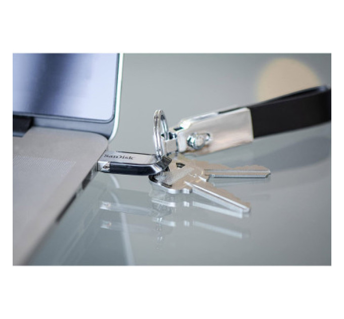SanDisk USB флеш накопичувач SanDisk 512GB Ultra Flair Silver-Black USB 3.0 (SDCZ73-512G-G46)