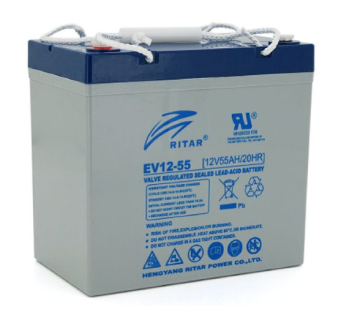 Ritar Батарея до ДБЖ Ritar EV12-55, 12V 55Ah (EV12-55)