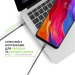 Intaleo Дата кабель USB-C to USB-C 2.0m CBGPD100WTT2 100W Intaleo (1283126559570)
