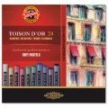 Koh-i-Noor Пастель Koh-i-Noor Toison D'or суха м'яка 24 кольори (8514)