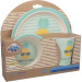Canpol babies Тарілка дитяча Canpol babies So Cool бамбуковий 3 предмети Бірюзовий (9/226_tur)