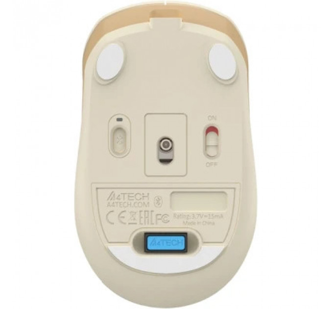 Мишка A4Tech FB26CS Air Wireless/Bluetooth Cafe Latte (4711421991186)