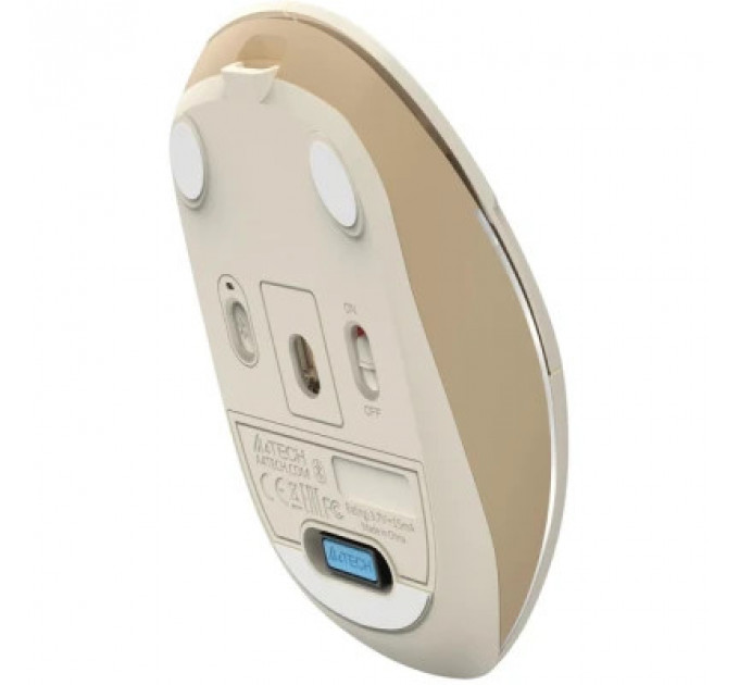 Мишка A4Tech FB26CS Air Wireless/Bluetooth Cafe Latte (4711421991186)