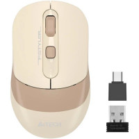 Мишка A4Tech FG10CS Air Wireless Cafe Latte (4711421992022)