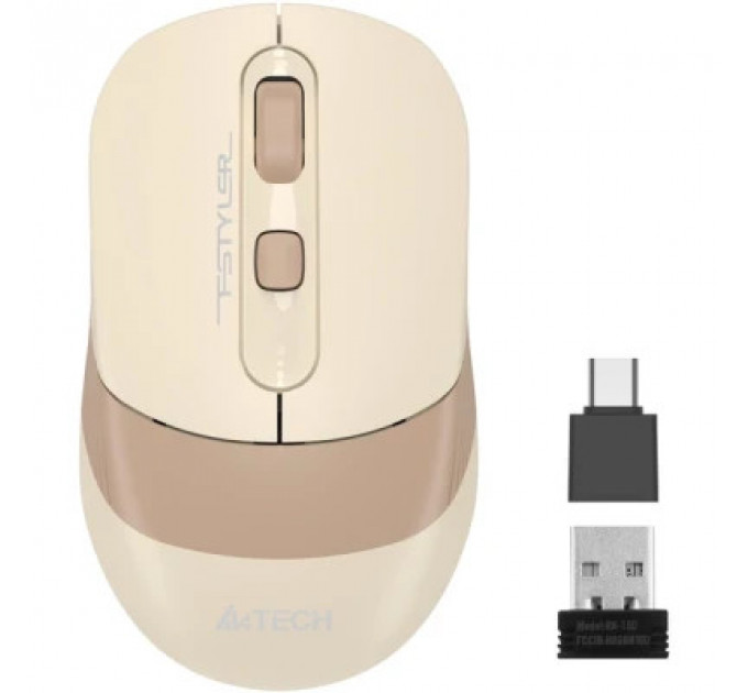 Мишка A4Tech FG10CS Air Wireless Cafe Latte (4711421992022)