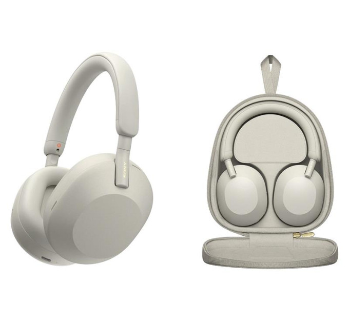 Sony Навушники Sony WH-1000XM5 Silver (WH1000XM5S.CE7)