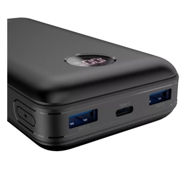 Canyon Батарея універсальна Canyon PB-2002 20000mAh, PD/20W, QC/3.0, Black (CNE-CPB2002B)