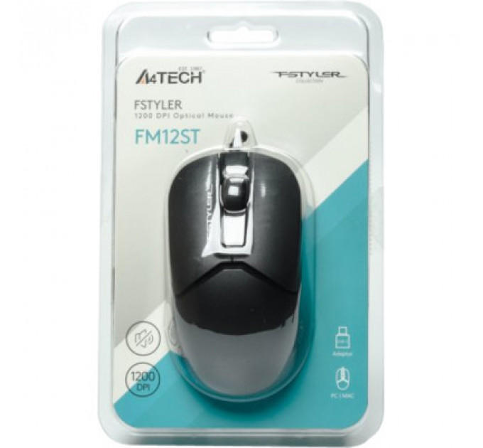 Мишка A4Tech FM12ST USB Black (4711421990271)