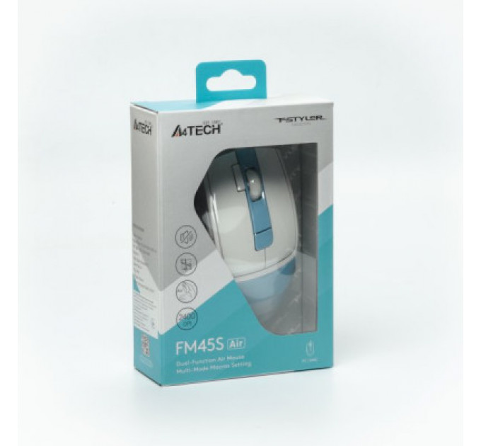 Мишка A4Tech FM45S Air USB lcy Blue (4711421992657)