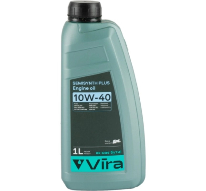 VIRA Моторна олива VIRA Semisynthetic Plus 10W-40 1 л (VI0351)