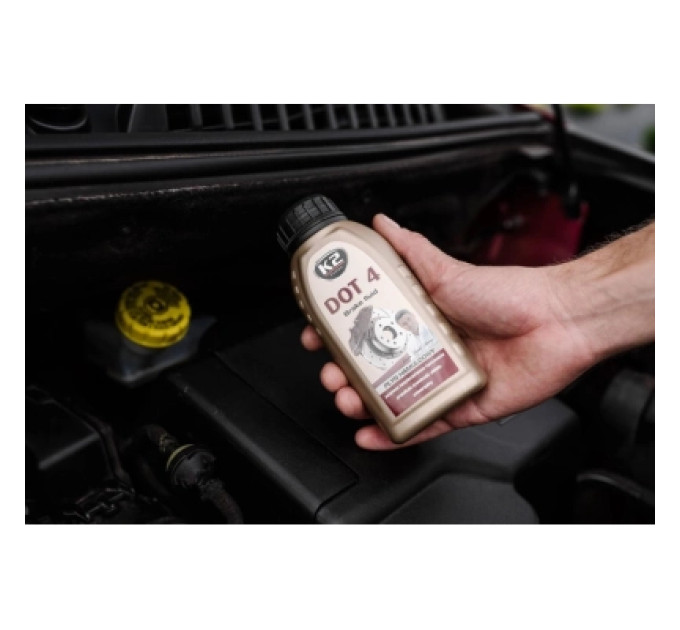 K2 Гальмівна рідина K2 Turbo Brake Fluid DOT 4 0,25 л (T124)