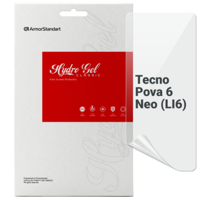 Armorstandart Плівка захисна Armorstandart Tecno Pova 6 Neo (LI6) (ARM78164)