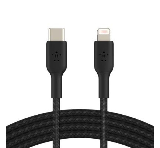 Belkin Дата кабель USB-C to Lightning 2.0m Belkin (CAA004BT2MBK)