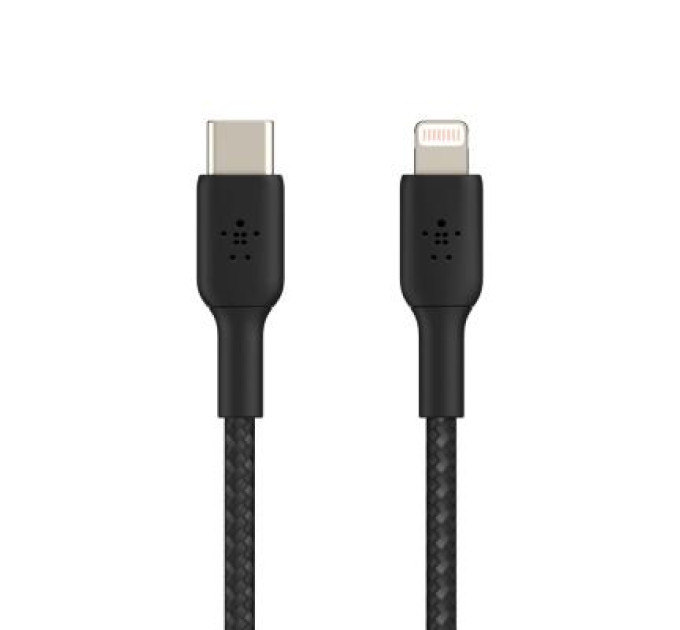 Belkin Дата кабель USB-C to Lightning 2.0m Belkin (CAA004BT2MBK)