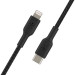 Belkin Дата кабель USB-C to Lightning 2.0m Belkin (CAA004BT2MBK)