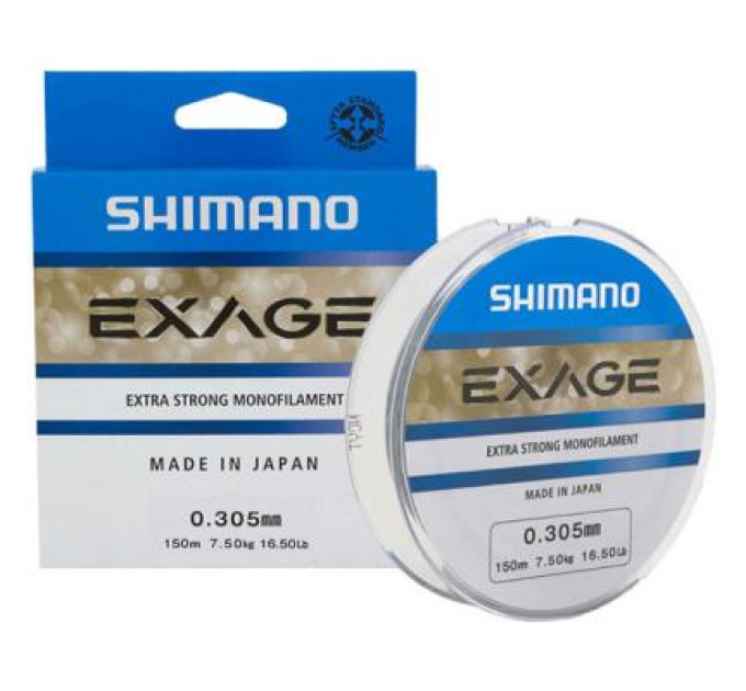 Shimano_ТОВ Волосінь Shimano_ТОВ Exage 300m 0.225mm 4.4kg (2266.75.45)