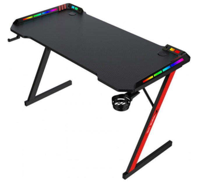 Xtrike ME Комп'ютерний стіл Xtrike ME DK-05 Gaming Desk RGB Llight Black (DK-05)