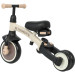 QPlay Дитячий велосипед QPlay Stager 3 в 1 з ручкою, біговел, Beige-Brown (T80STAGERBeigeBrown)