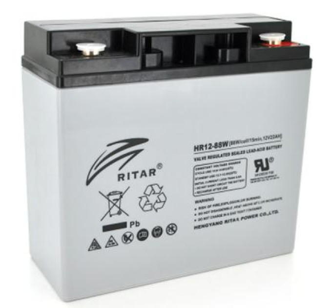 Ritar Батарея до ДБЖ Ritar HR1288W, 12V-22.0Ah (HR1288W)