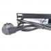 Eserver Силовий блок Eserver 19" 8 розеток, выкл., алюм. корпус PDU 220В, 16А (WT-2261A-GER-8WAY)