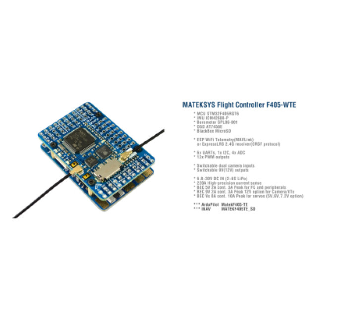 Hobbyporter Політний контролер (FC) Hobbyporter F405_WTE(Matec copy) (F405_WTE)