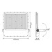 Videx Прожектор Videx LED  PREMIUM F2 400W 5000K 220V (VL-F2-4005G)