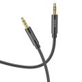 HOCO Кабель мультимедійний 3.5mm M to 3.5mm M 1.0m UPA19 AUX Black HOCO (6931474759863)