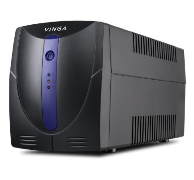 Vinga Пристрій безперебійного живлення Vinga LED 1500VA plastic case with USB (VPE-1500PU)