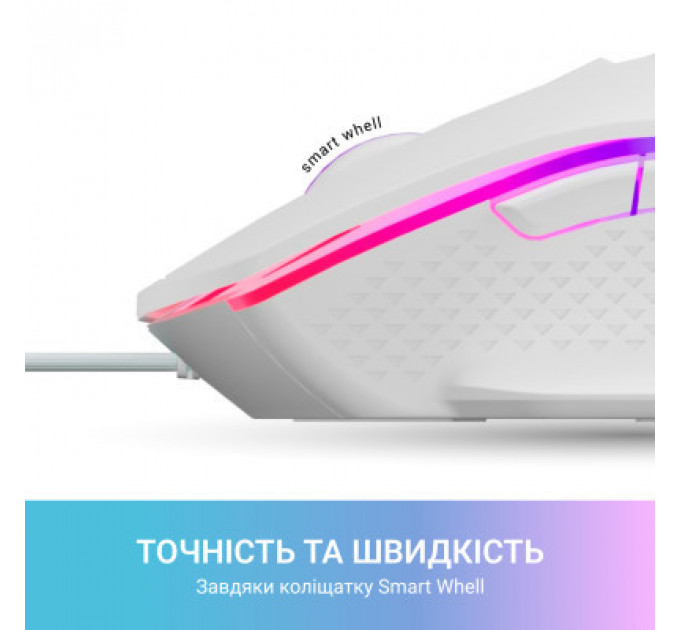Мишка GamePro GM370 USB White (GM370)