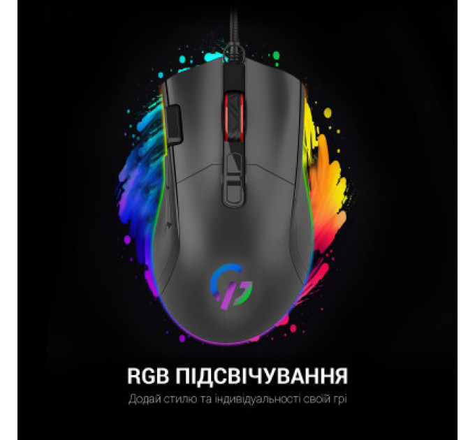 Мишка GamePro GM385 USB Black (GM385)