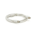 Voltronic Кабель для принтера USB 2.0 AM/BM 0.8m ferrite white Voltronic (YT-AM/BM-0.8W)