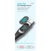 Essager Дата кабель USB-C to USB-C 2.0m 100W Digital Display blue Essager (ES-XCTT1-YDA03)