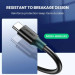 Ugreen Дата кабель USB 3.0 AM to USB-C 1.5m 3A US184 black Ugreen (20883)