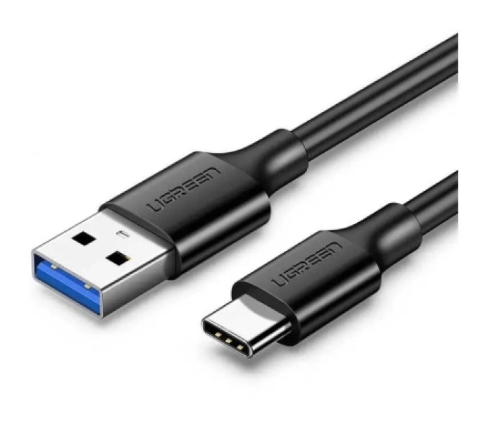 Ugreen Дата кабель USB 3.0 AM to USB-C 1.5m 3A US184 black Ugreen (20883)