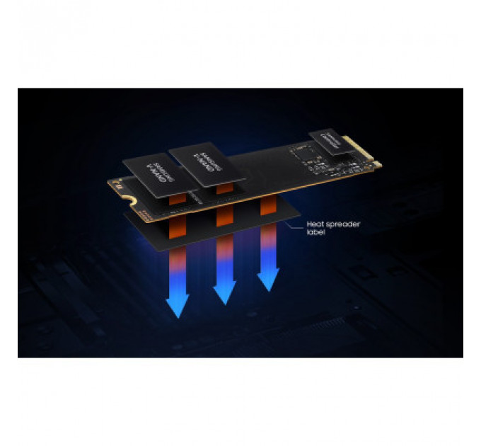 Накопичувач SSD M.2 2280 2TB 990 EVO Samsung (MZ-V9E2T0BW)
