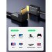 Ugreen Кабель мультимедійний HDMI M to HDMI M 2.0m 90° corner HD103 black Ugreen (10173)