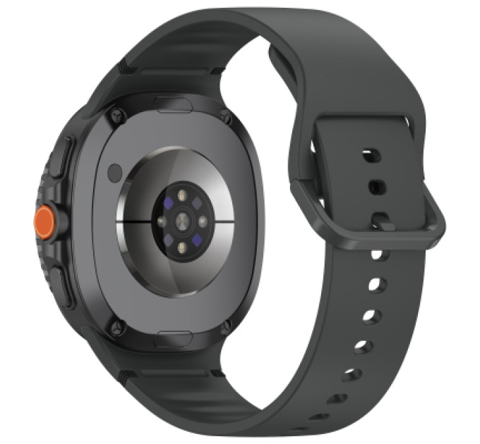 Armorstandart Ремінець до смарт-годинника Armorstandart Samsung Galaxy Watch 8 / 8 Classic (20x113 mm) Dark Grey (ARM86861)