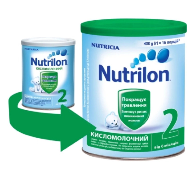 Nutrilon Дитяча суміш Nutrilon Кисломолочна 2 400 г (5900852073281)