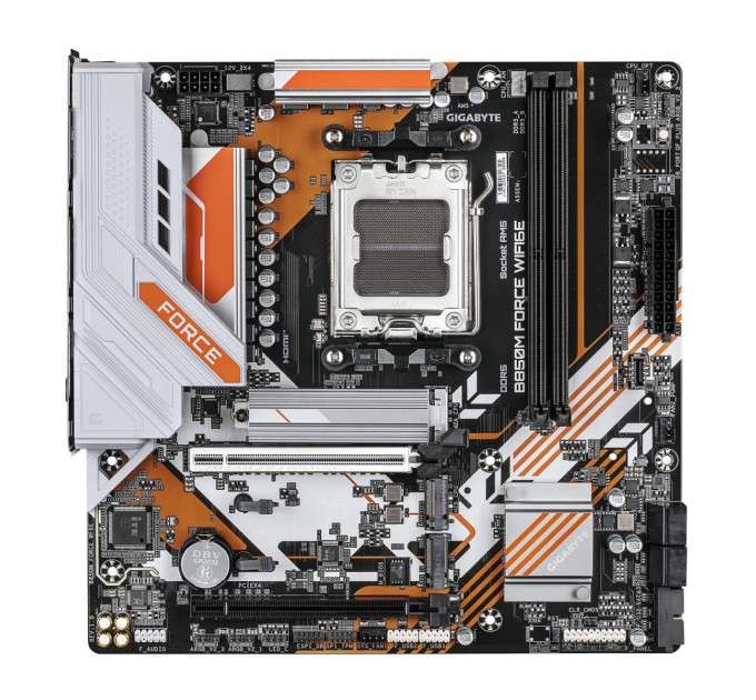 GIGABYTE Материнська плата AMD B850 SAM5 MATX B850M FORCE WF6E GIGABYTE