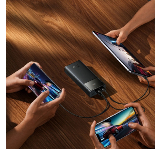 Baseus Батарея універсальна Baseus EnerFill FP41 30000mAh 22,5W PD QC black (E0027K00)