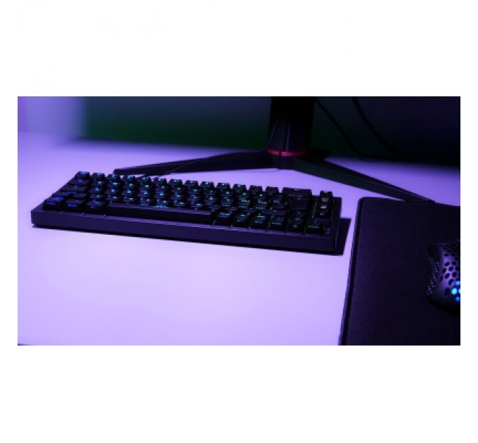 Клавіатура Xtrfy K5 68 keys Kailh Red Hot-swap RGB UA Black (K5-RGB-CPT-BLACK-R-UKR)