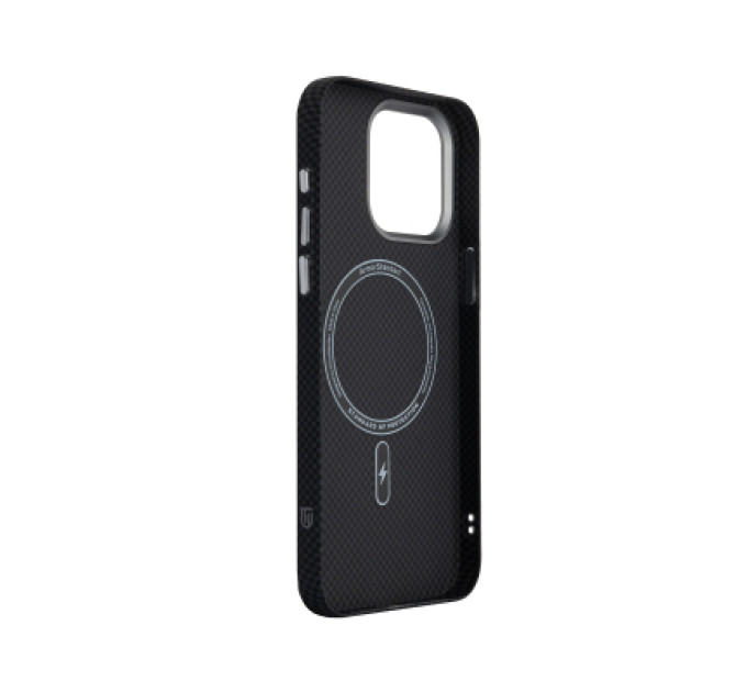 Armorstandart Чохол до мобільного телефона Armorstandart LikeCarbon2 MagCase Apple iPhone 15 Pro Max Kevlar Black (ARM88590)
