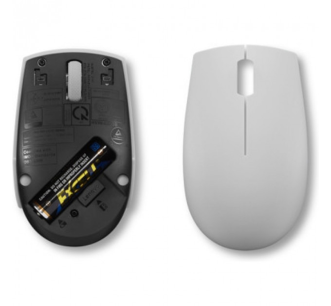 Мишка Lenovo 300 Wireless Arctic Grey (GY51L15678)