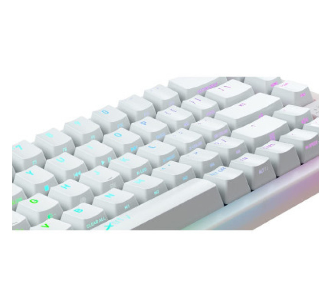 Xtrfy Клавіатура Xtrfy K5 68 keys Kailh Red Hot-swap RGB UA White (K5-RGB-CPT-TPWHITE-R-UKR)