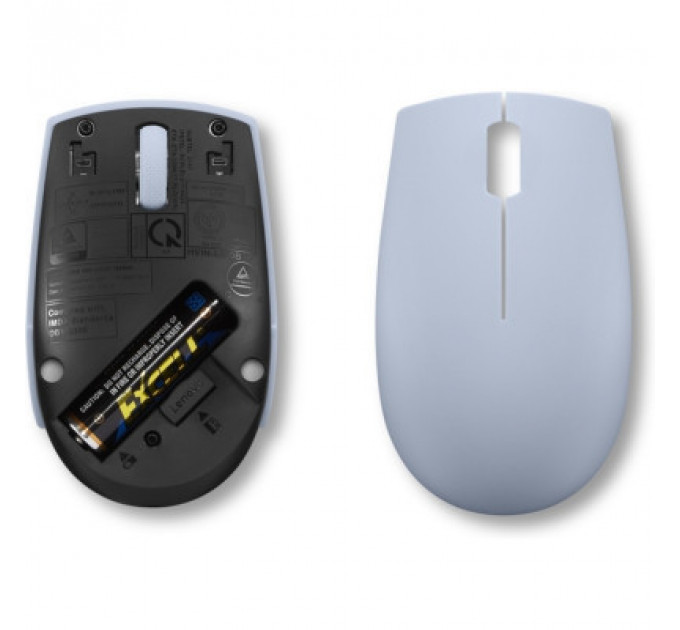 Мишка Lenovo 300 Wireless Frost Blue (GY51L15679)