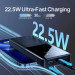 JOYROOM Батарея універсальна JOYROOM 10000mAh 22,5W PD, QC/3.0, 2*USB-A, USB-C In/Out, MicroUSB in, Black (JR-QP191)