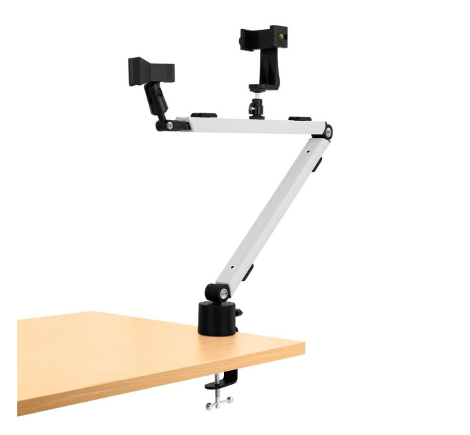 STREAMPLIFY Пантограф для мікрофону Streamplify MOUNT ARM-MIC, білий