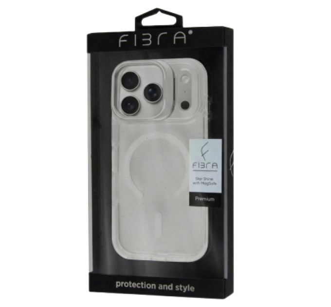 BeCover Чохол до мобільного телефона BeCover FIBRA Star Shine MagSafe Apple iPhone 17 Pro White (715431)