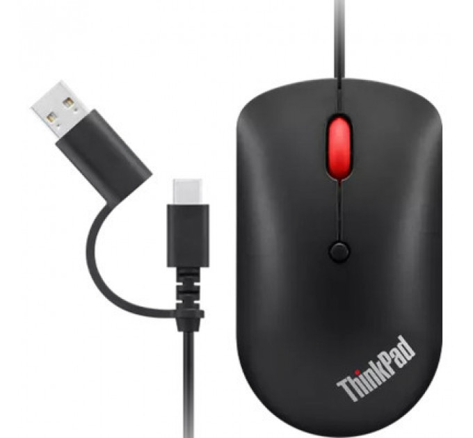 Мишка Lenovo ThinkPad USB-C Black (4Y51D20850)